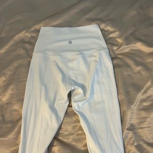 Lululemon white leggings size 2